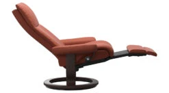 Aura Stressless Recliner With Power Leg & Back -Furniture Sale Store aura stressless recliner power leg back paloma henna reclined Main
