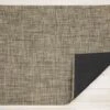 Mini Basketweave Latte Floormat