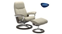 Consul Stressless Chair And Ottoman Signature