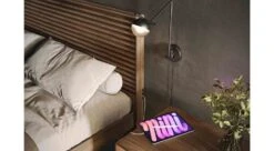 Coss-Linq Bed -Furniture Sale Store cross linq bed queen 9127 walnut lifestyle power detail main