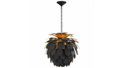Cynara Large Chandelier -Furniture Sale Store cynara black chandelier black main