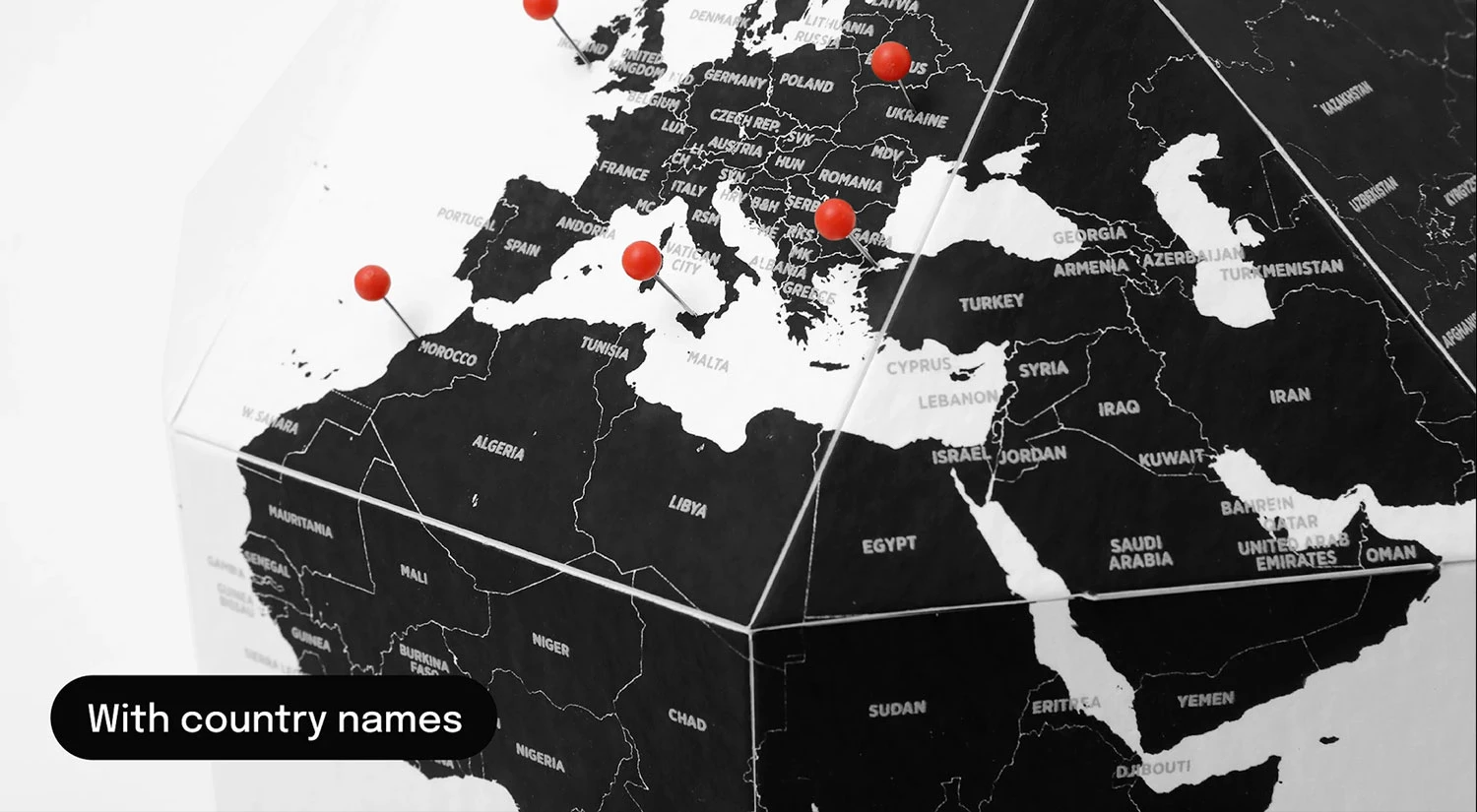 DEAR WORLD - The Personal Globe / Here By Country 2 DEAR WORLD - The Personal Globe / Here By Country - Image 2