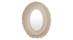 Fringe Oval Mirror