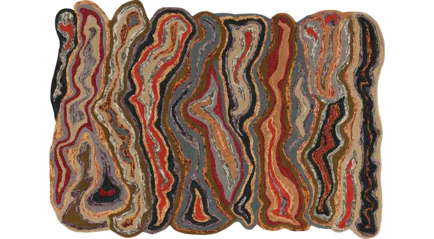 Gypsy Organic Shaped Rug 1 Gypsy Organic Shaped Rug