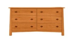 Heritage 6 Drawer Dresser In Natural Cherry