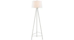 Lafitte Large Floor Lamp In Plaster White