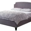 Upholstered Low Footboard Bed