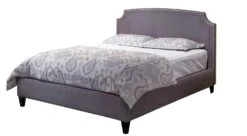 Upholstered Low Footboard Bed