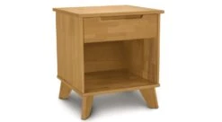 Linn 1 Drawer Night Stand -Furniture Sale Store linn 1drawer natcherry angle main