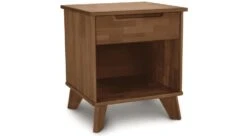Linn 1 Drawer Night Stand -Furniture Sale Store linn 1drawer saddle angle main