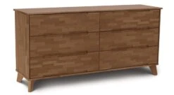 Linn 6 Drawer Dresser -Furniture Sale Store linn 6drawer saddle angle main