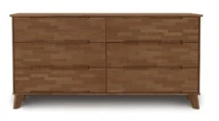 Linn 6 Drawer Dresser -Furniture Sale Store linn 6drawer saddle front main