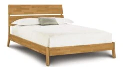 Linn Bed -Furniture Sale Store linn bed natcherry angle main
