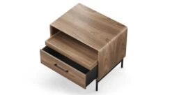 Linq 28" Nightstand -Furniture Sale Store linq 9182 28 side table walnut top main