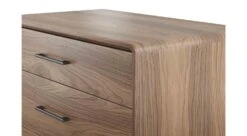 Linq 5 Drawer Chest -Furniture Sale Store linq 9185 5 drawer chest walnut topdetail main
