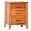 Luna 3 Drawer Nightstand