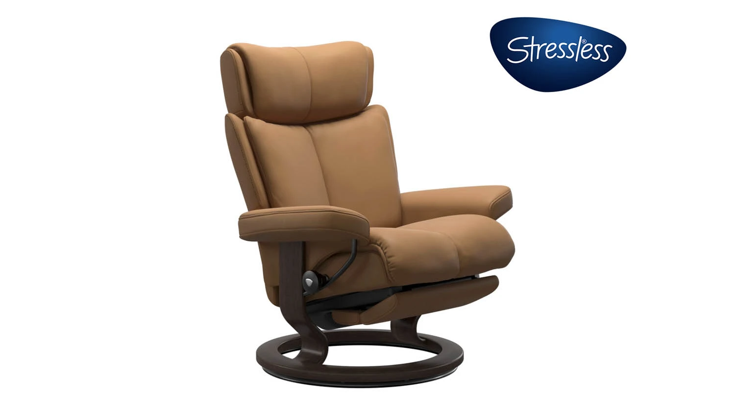 Magic Stressless Recliner With Power Leg & Back 1 Magic Stressless Recliner With Power Leg & Back