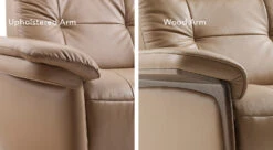 Mary Stressless Power Loveseat -Furniture Sale Store mary stressless arm detail2 main