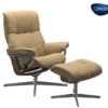 Mayfair Stressless Chair And Ottoman X-Base