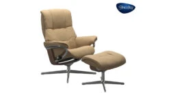 Mayfair Stressless Chair And Ottoman X-Base