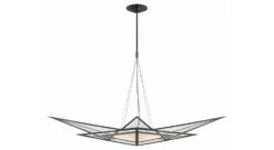Ori Medium Linear Chandelier 5 Ori Medium Linear Chandelier -Furniture Sale Store ori medium chandeliere bronze main