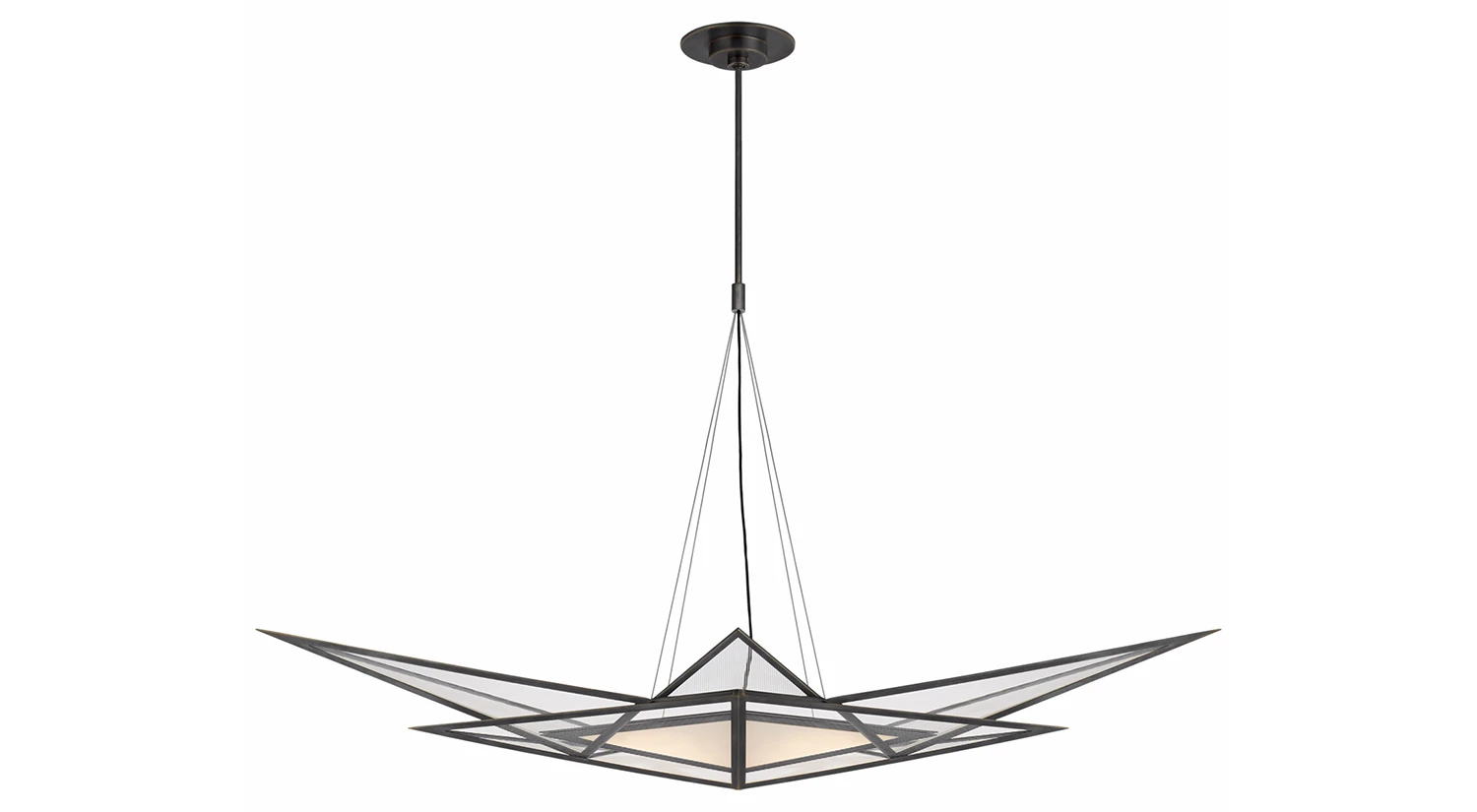 Ori Medium Linear Chandelier 3 Ori Medium Linear Chandelier - Image 3