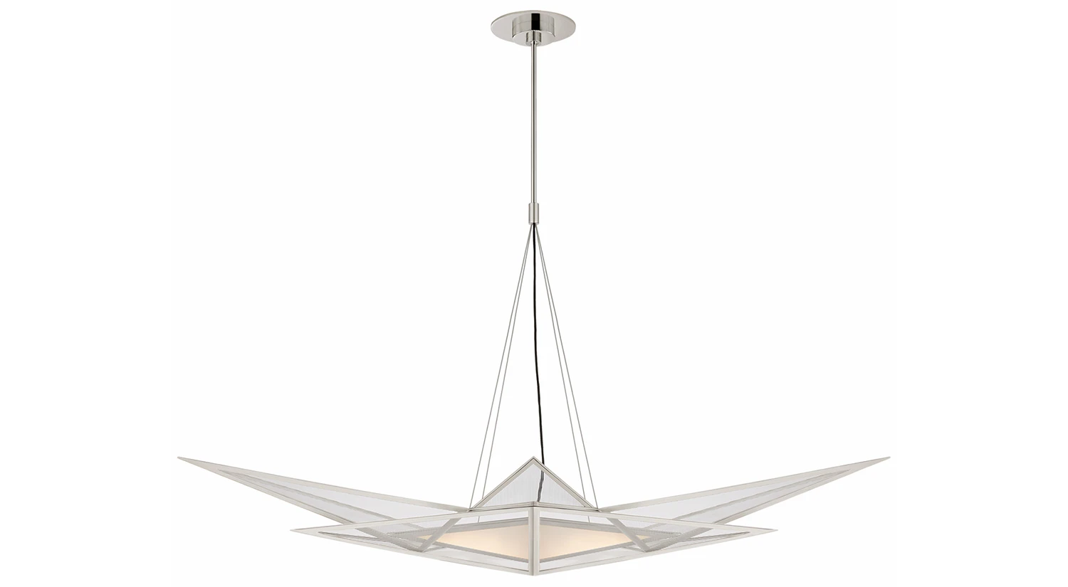 Ori Medium Linear Chandelier 2 Ori Medium Linear Chandelier - Image 2