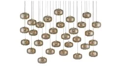 Pepper 30 Light Rectangle Drop Pendant
