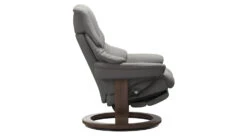 Reno Stressless Recliner With Power Leg & Back -Furniture Sale Store reno power leg back paloma sand side Main