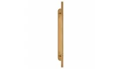 Rousseau Large Bracketed Sconce In Antique Burnished Brass