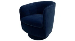 Roxy Swivel Chair By Thayer Coggin -Furniture Sale Store roxy swivel blue velvet 45 main
