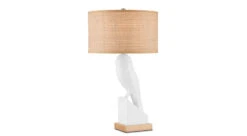 Snowy Owl Table Lamp