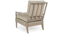 Spool Chair -Furniture Sale Store spool beige back