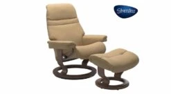 Sunrise Large Stressless Chair And Otto In Paloma Sand