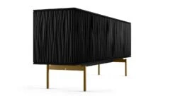 Tanami Credenza 12 Tanami Credenza -Furniture Sale Store tanami credenza 7109 BDI black console brass legs low angle main