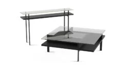 Terrace Console Table -Furniture Sale Store terrace tables BDI console 1153 sq coffee 1150 charcoal 1 main