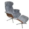 Timeout Chair And Ottoman In Sheepskin