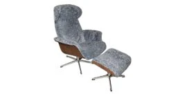 Timeout Chair And Ottoman In Sheepskin