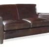 Trent Leather Loveseat