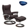 Wing Stressless Recliner And Ottoman Signature
